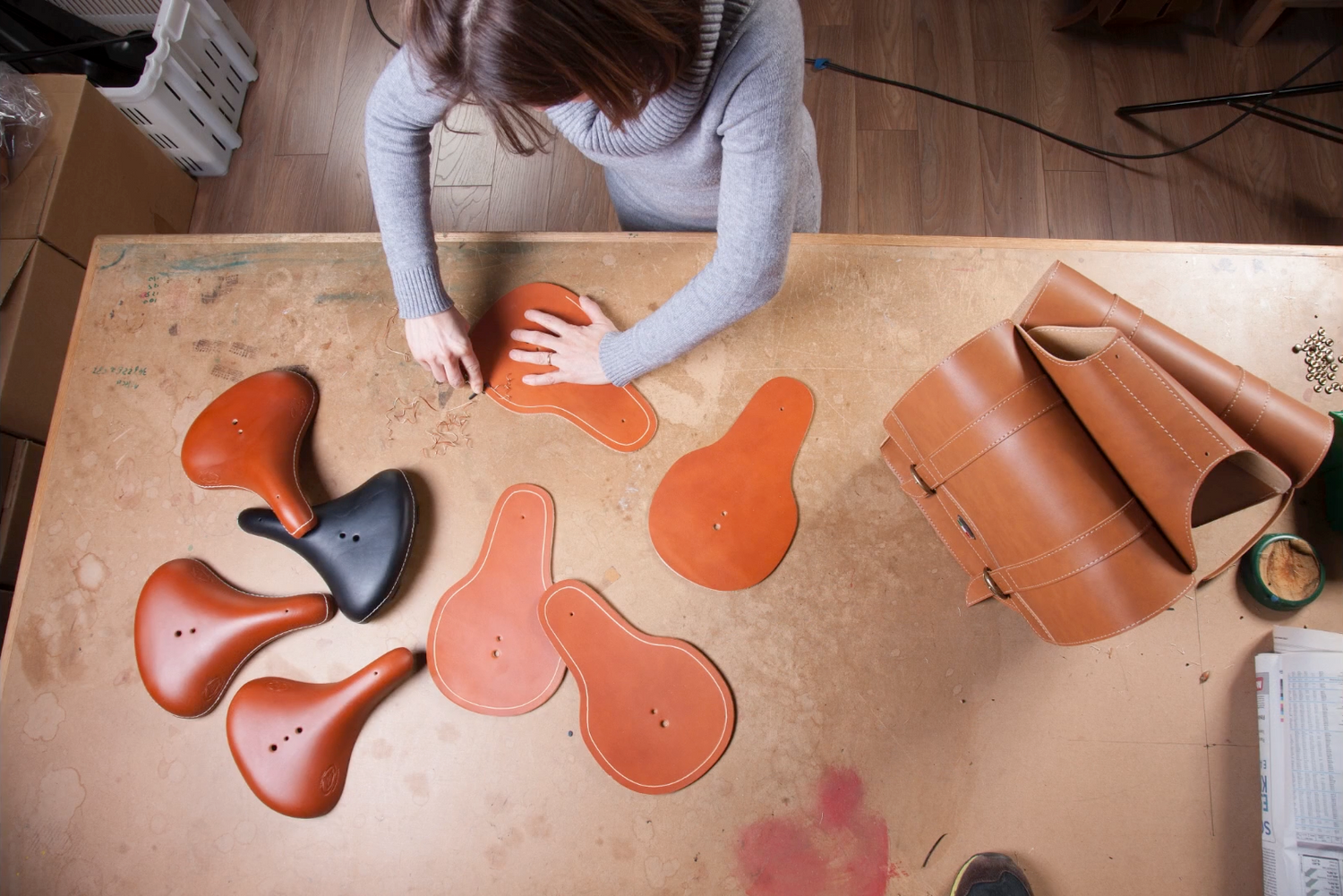 Exclusive Ledersattel und Ledergriffe – handmade in Italy