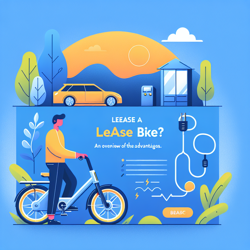 Why lease a MOUGG e-bike? The advantages at a glance