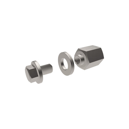 MOUGG rear wheel axle adapter for attaching trailers