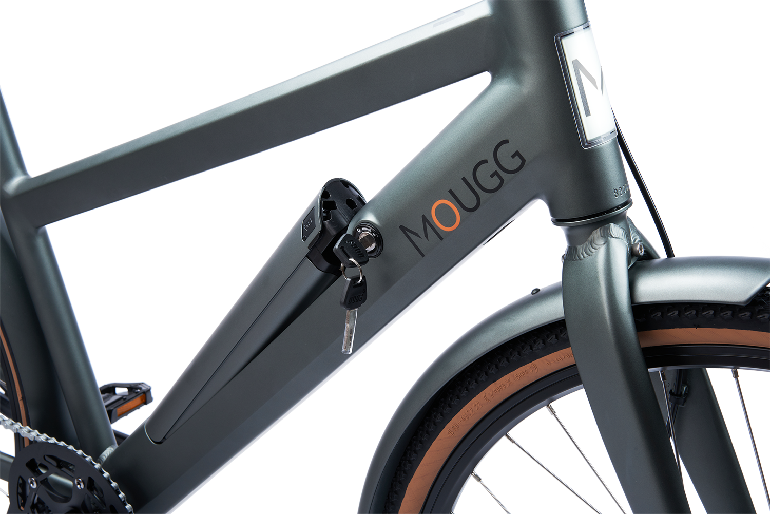 MOUGG battery integrated in the frame | removable | lockable 