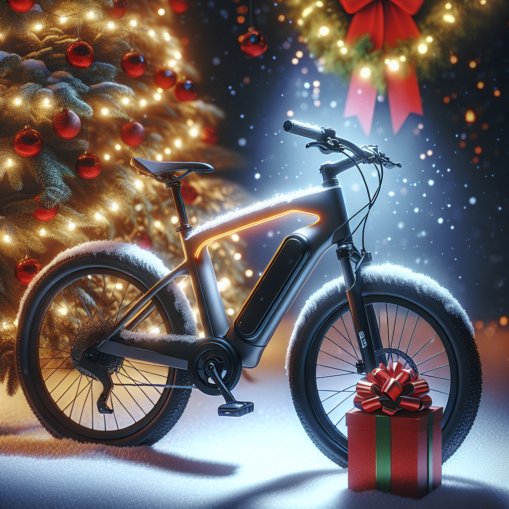 Le cadeau de Noël idéal : le Mougg eBike - écologique, pratique et tout simplement génial" !