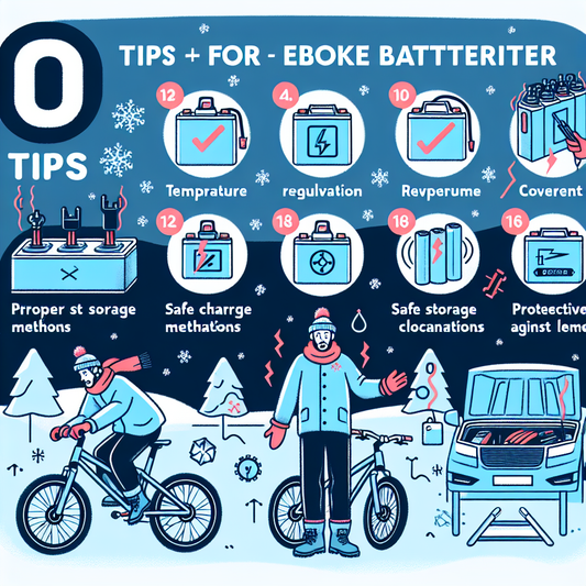 10 tips om de accu van je eBike in de winter goed te bewaren